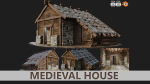 1 - 200 OLD MEDIEVAL HOUSES BUILDINGS PACK 4K GameReady
