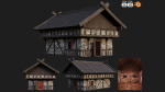 1 - 200 OLD MEDIEVAL HOUSES BUILDINGS PACK 4K GameReady