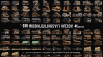 1 - 200 OLD MEDIEVAL HOUSES BUILDINGS PACK 4K GameReady
