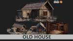 1 - 200 OLD MEDIEVAL HOUSES BUILDINGS PACK 4K GameReady