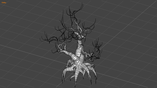 12 Dead Trees in Four Texture Options
