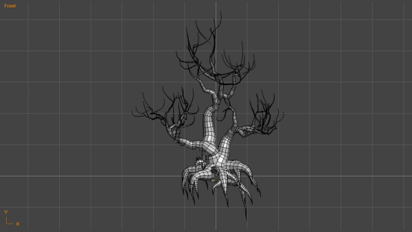 12 Dead Trees in Four Texture Options
