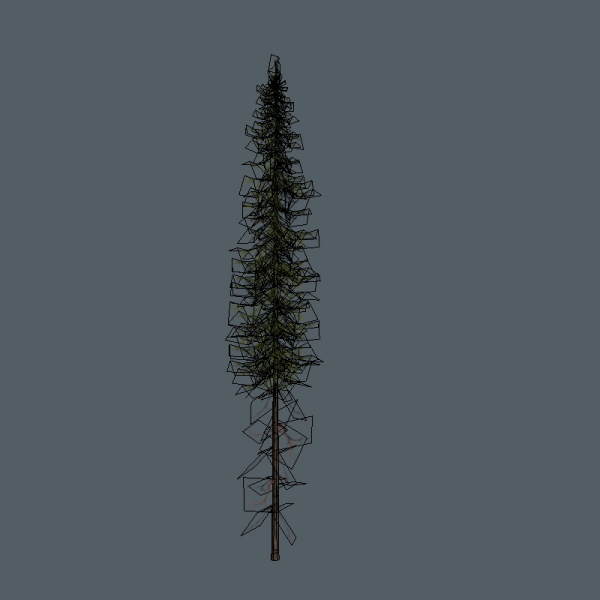 15 Pine Tree Lowpoly Models For Games