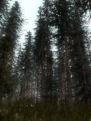 15 Pine Tree Lowpoly Models For Games