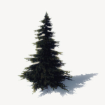 15 Pine Tree Lowpoly Models For Games