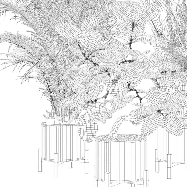 20 Photorealistic Flowers for Interiors - set 120 121 129 130