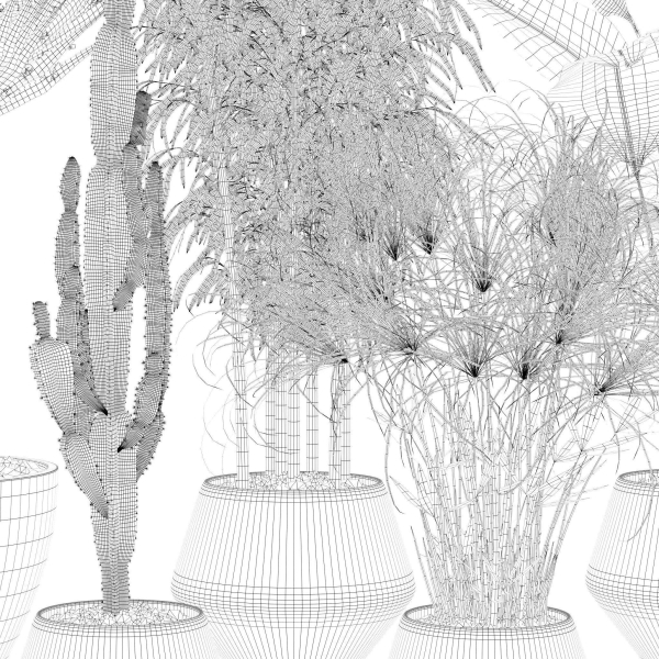 20 Photorealistic Flowers for Interiors - set 120 121 129 130