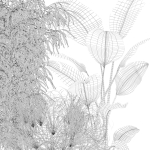 20 Photorealistic Flowers for Interiors - set 120 121 129 130