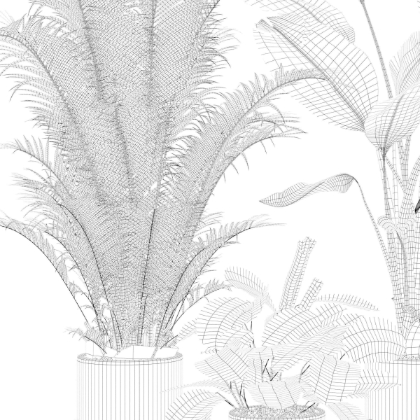 20 Photorealistic Flowers for Interiors - set 120 121 129 130