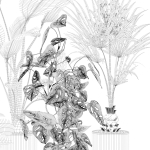 20 Photorealistic Flowers for Interiors - set 120 121 129 130
