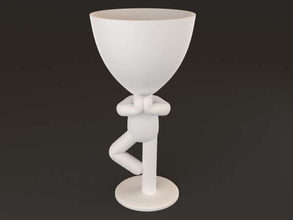 20 Pot plant with little person style 3D printable models