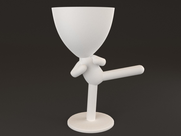 20 Pot plant with little person style 3D printable models