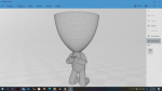 20 Pot plant with little person style 3D printable models