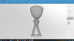 20 Pot plant with little person style 3D printable models