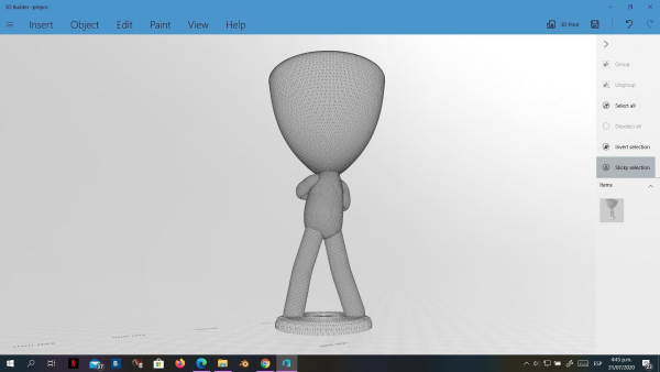 20 Pot plant with little person style 3D printable models