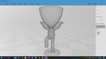 20 Pot plant with little person style 3D printable models