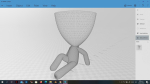 20 Pot plant with little person style 3D printable models