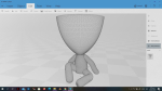 20 Pot plant with little person style 3D printable models