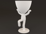 20 Pot plant with little person style 3D printable models