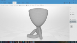 20 Pot plant with little person style 3D printable models
