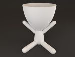 20 Pot plant with little person style 3D printable models
