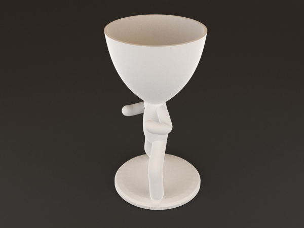 20 Pot plant with little person style 3D printable models