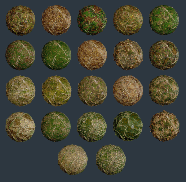 22 Ground Forrest Seamless PBR Texture Pack