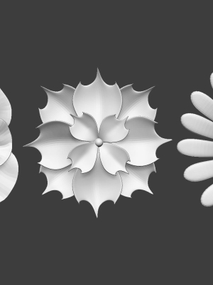 25-decorative-and-heraldic-flower-heads-imm-brush-set-for-zbrush-3d-model-obj-fbx-ztl