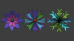 25 Decorative and heraldic flower heads IMM brush set for Zbrush