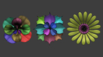 25 Decorative and heraldic flower heads IMM brush set for Zbrush