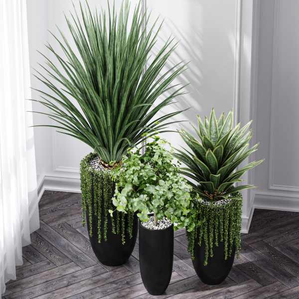 29 Different SETS Of Pot plants  Flowers SET VOL06