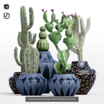 29 Different SETS Of Pot plants  Flowers SET VOL06