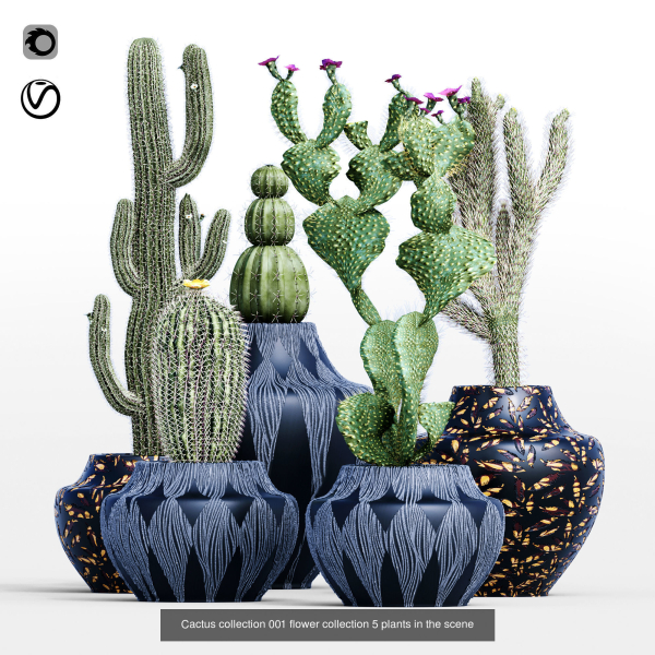 29 Different SETS Of Pot plants  Flowers SET VOL06