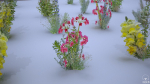 33 Plant Collection Game Ready Low Poly