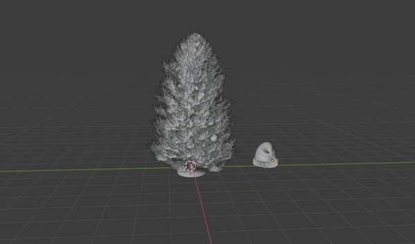 3D christmas tree