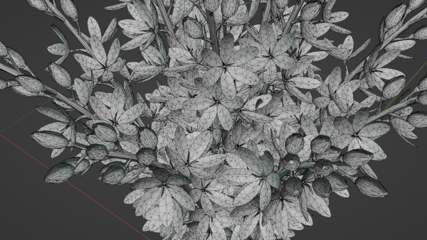 3d Flower bouquet