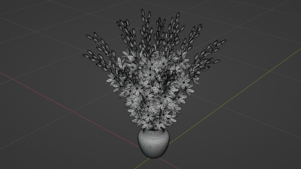 3d Flower bouquet
