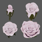 3D flower crown