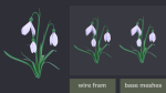 3D GARDEN FLOWER PACK-GAME READY