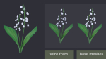 3D GARDEN FLOWER PACK-GAME READY