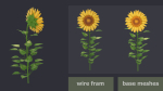 3D GARDEN FLOWER PACK-GAME READY