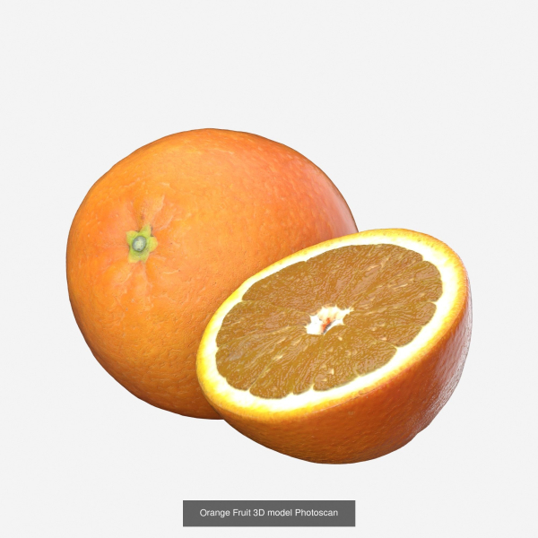 3D Fruit Models  Photoscan