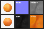 3D Fruit Models  Photoscan