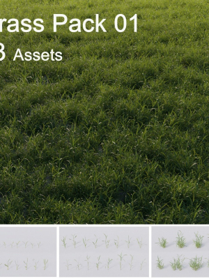 3D Grass collection vol01