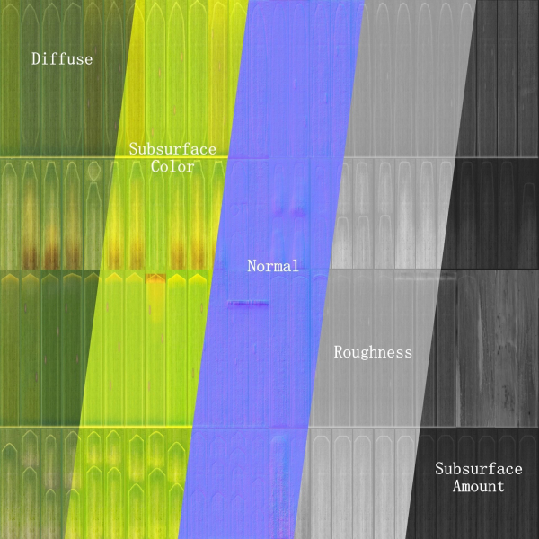 3D Grass collection vol01