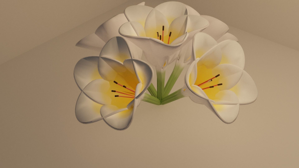 3D Lily Model