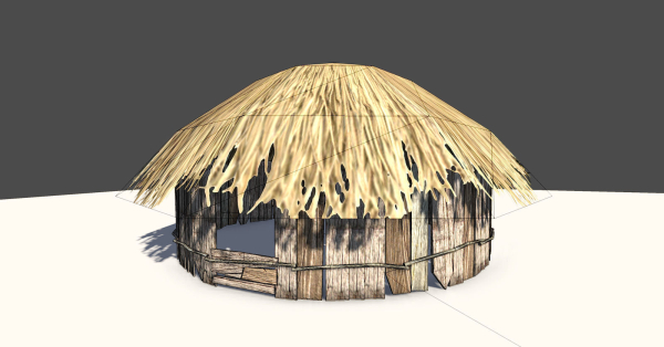 Indonesia Traditional House - Rumah Adat Honai