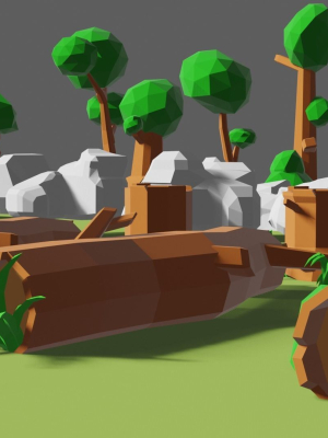 3d-model-low-poly-trees-rocks-flowers-mushrooms-grass-3d-model-low-poly-obj-3ds-fbx-stl-blend