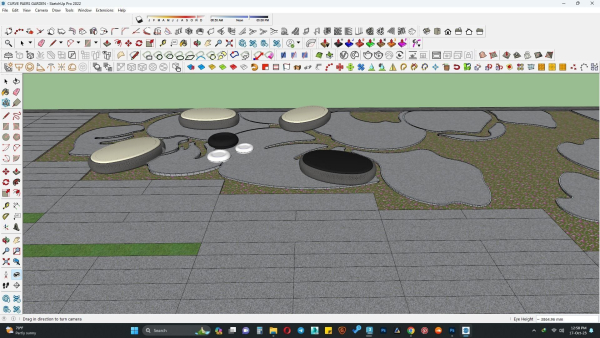 3d Park organic architecture