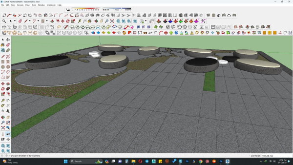3d Park organic architecture